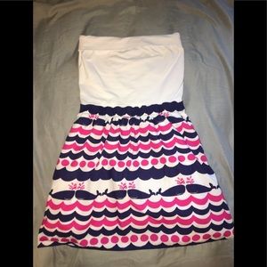 Lilly Pulitzer Whales Tale print dress